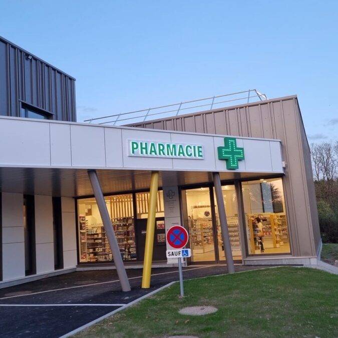 Bardage Creneo Fundermax à Hochfelden Hœœnheim 1